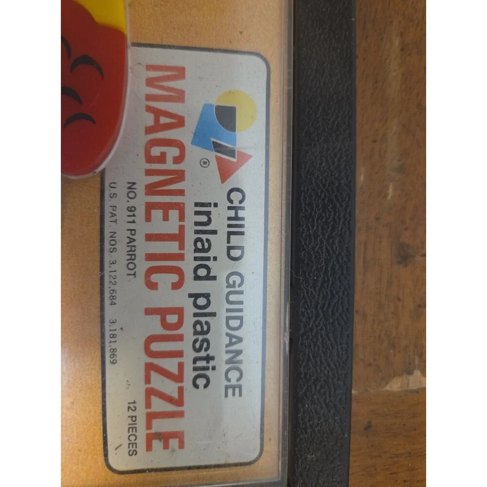 A Childs Guidance Toy magnetic puzzles